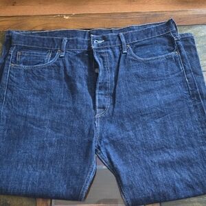 Levi's Dark Blue Straight Jeans